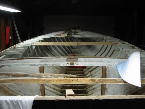 Herreshoff 12 1/2 with deck removed